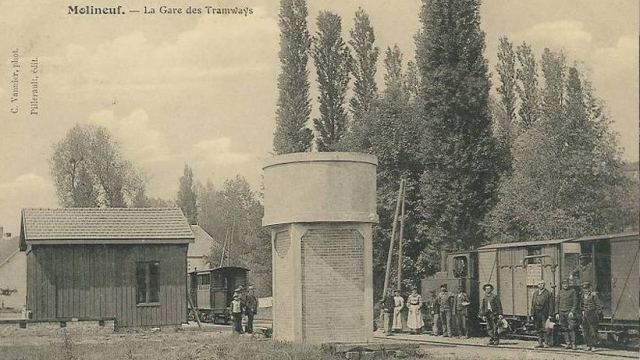 La gare de Molineuf (n'existe plus)