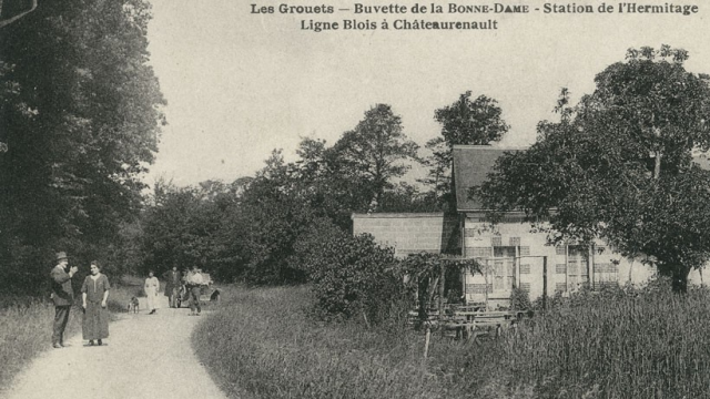 Buvette de La bonne Dame carrefour de l'Hermitage aux Grouêts