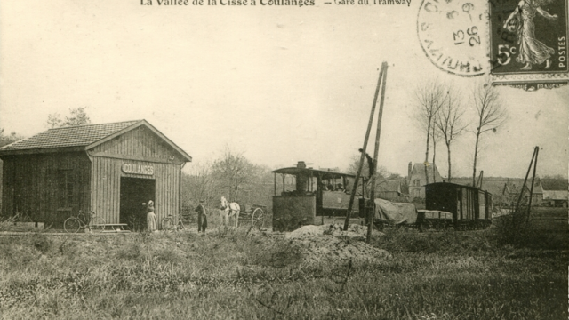 La gare de Coulanges (n'existe plus)